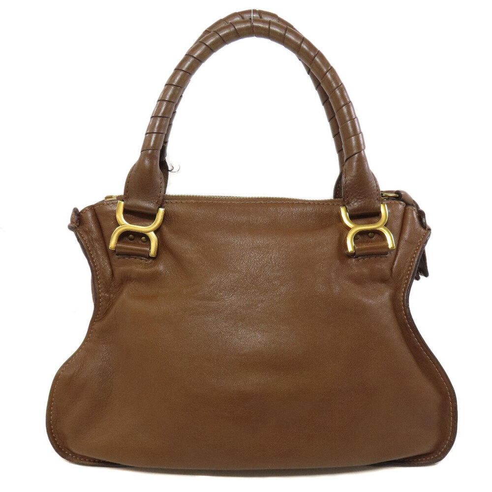Chloe Marcie handbag leather Black
